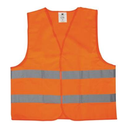 GILET FLUO ORANGE L/XL 1/50