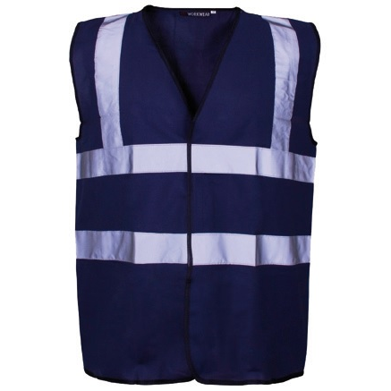 GILET DE SECURITE BLEU NAVY XL/XXL 1/50