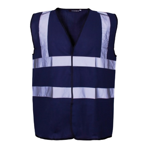 GILET DE SECURITE BLEU NAVY XL/XXL 1/50