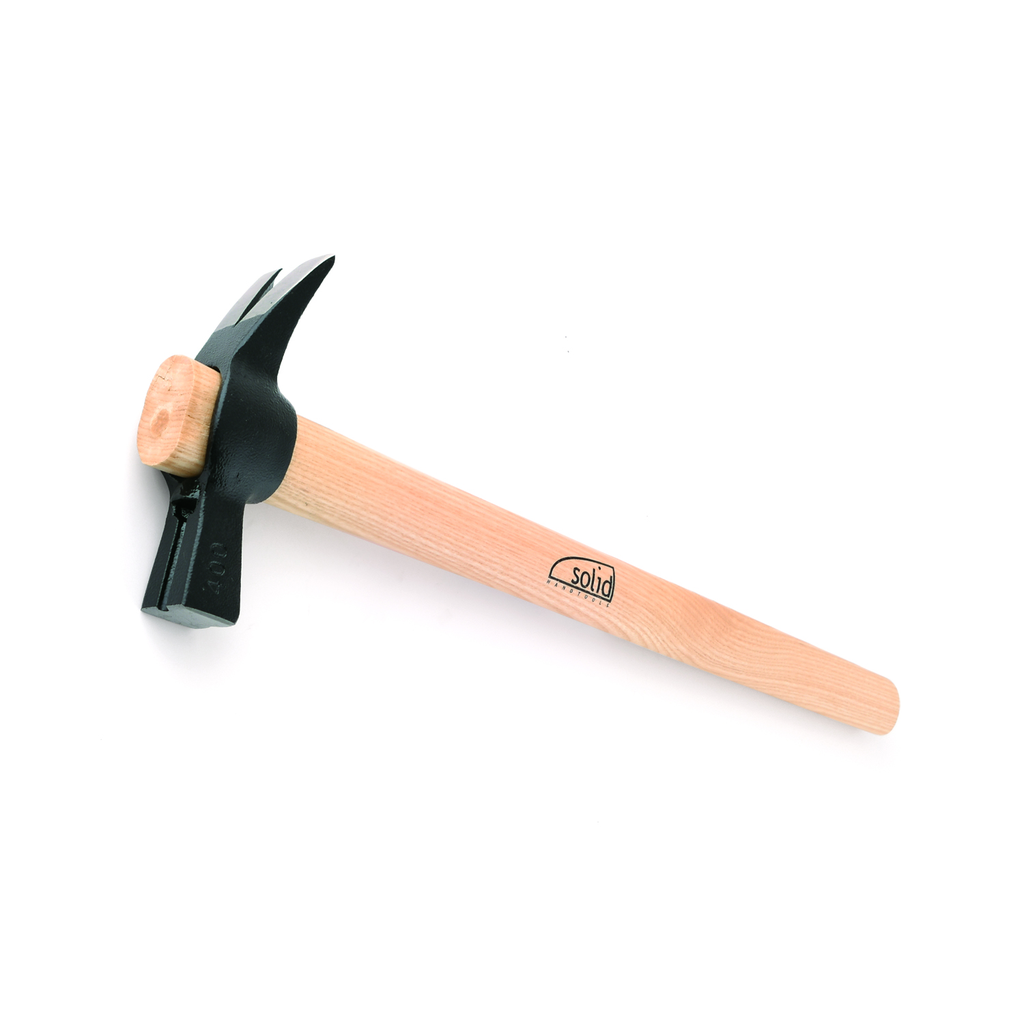 MARTEAU DE COFFREUR ITALIEN AVEC MANCHE BOIS 450MM 500G