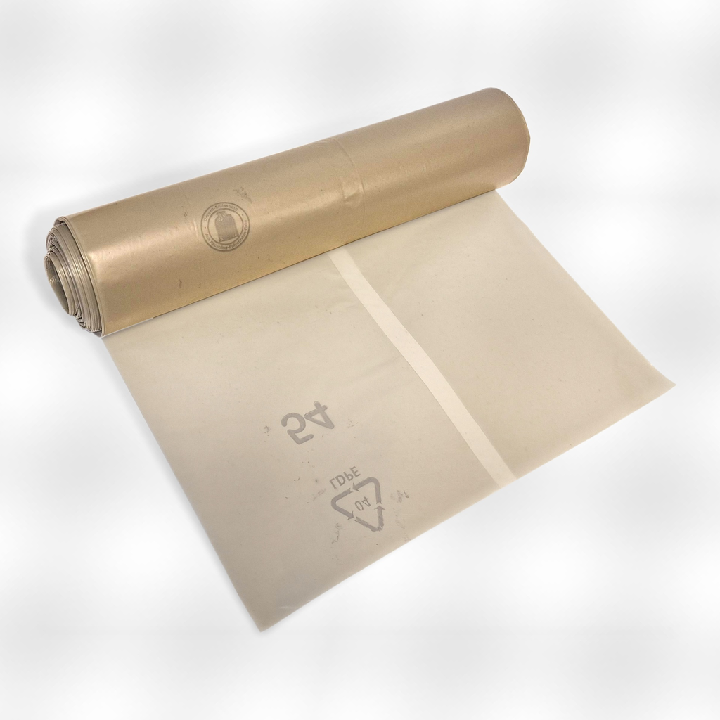 SAC POUBELLE 110L TRANSP. 80X110 25Z 1/1