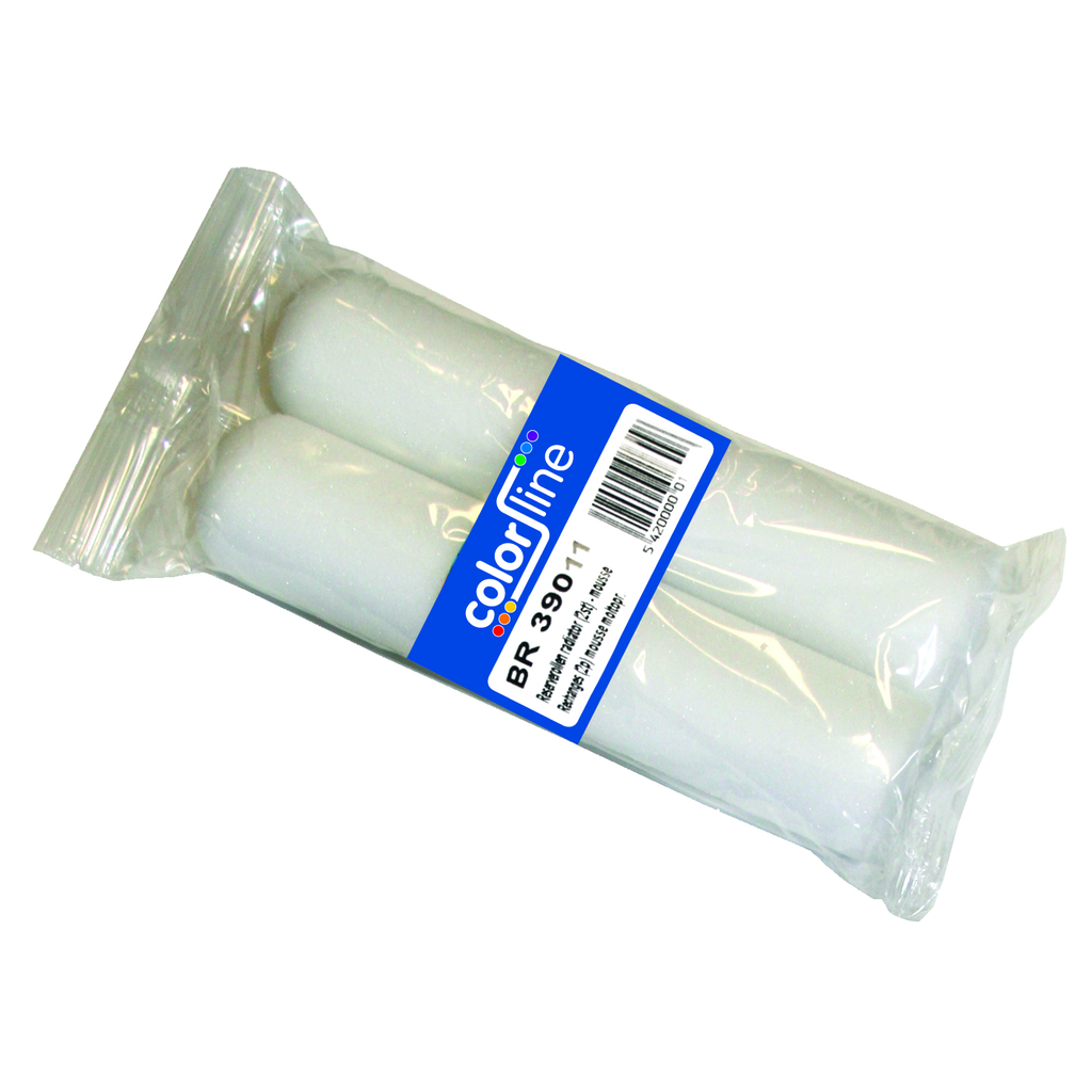 [PMPEIP.0175] VERVANGROLLEN VOOR RADIATOR EN LAKKEN 11 0MM - POLYESTERSCHUIM - 2ST