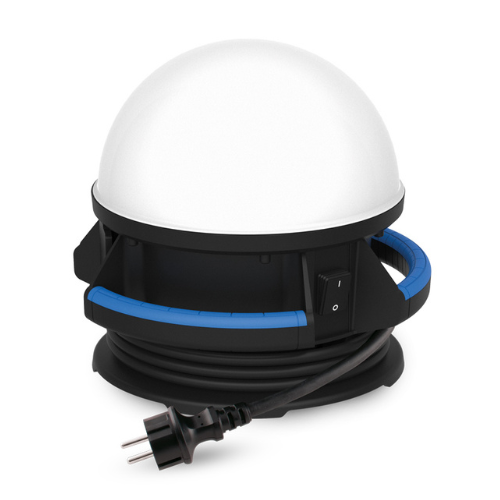 PROJECTEUR BOULE LED LB-50 360° 50W IP54 AVEC 2 PRISES