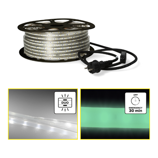 [PMPH.071] ROULEAU FLEXLIGHT LSF-50D 350W 50M BLANC (2X60 LED + 600 LUMEN /M)