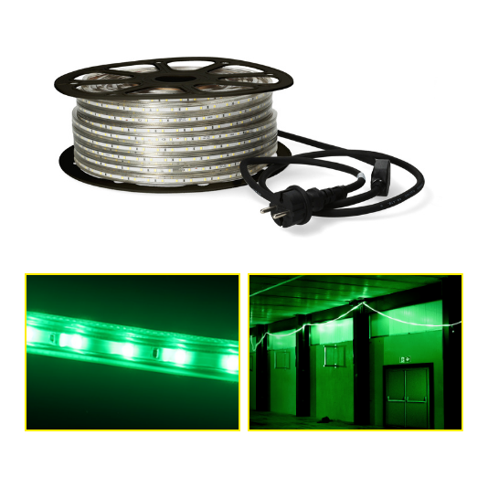 [PMPH.073] ROULEAU FLEXLIGHT LSG-50 225W 50M VERT (60 LED + 110 LUMEN /M)
