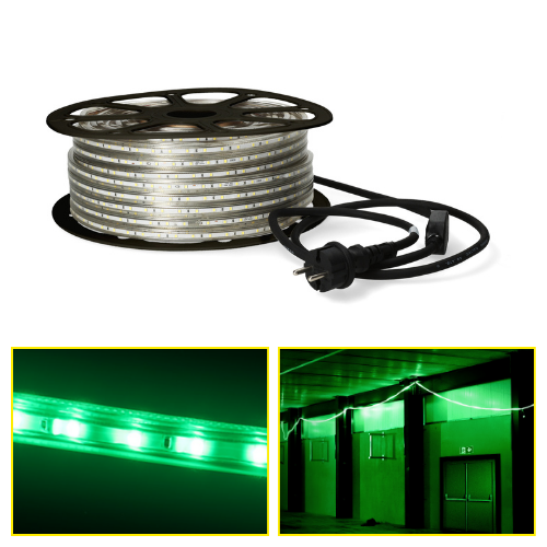 ROULEAU FLEXLIGHT LSG-50 225W 50M VERT (60 LED + 110 LUMEN /M)