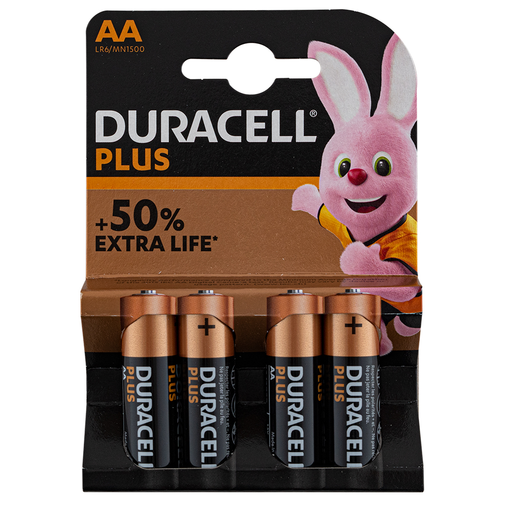 [PMPH.590] BATTERIJ DURACELL (AA) LR6 /4