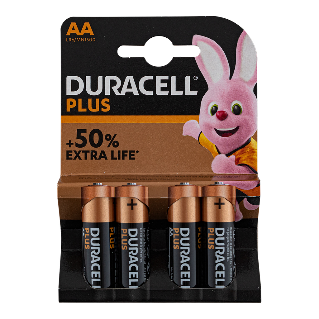 [PMPH.590] BATTERIJ DURACELL (AA) LR6 /4