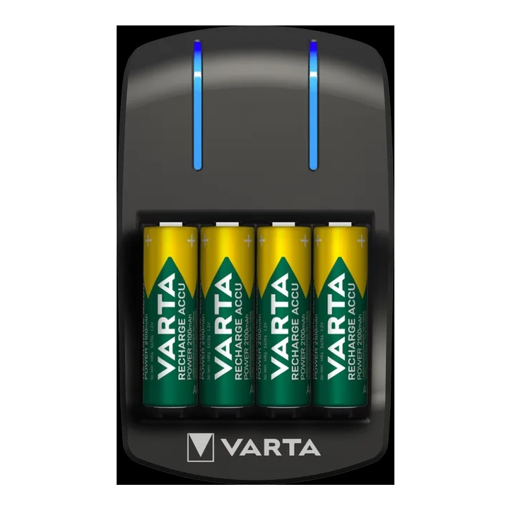 [PMPH.620] POCKET CHARGER + 4 HERLAADBARE BATT. AA 2500 MAH