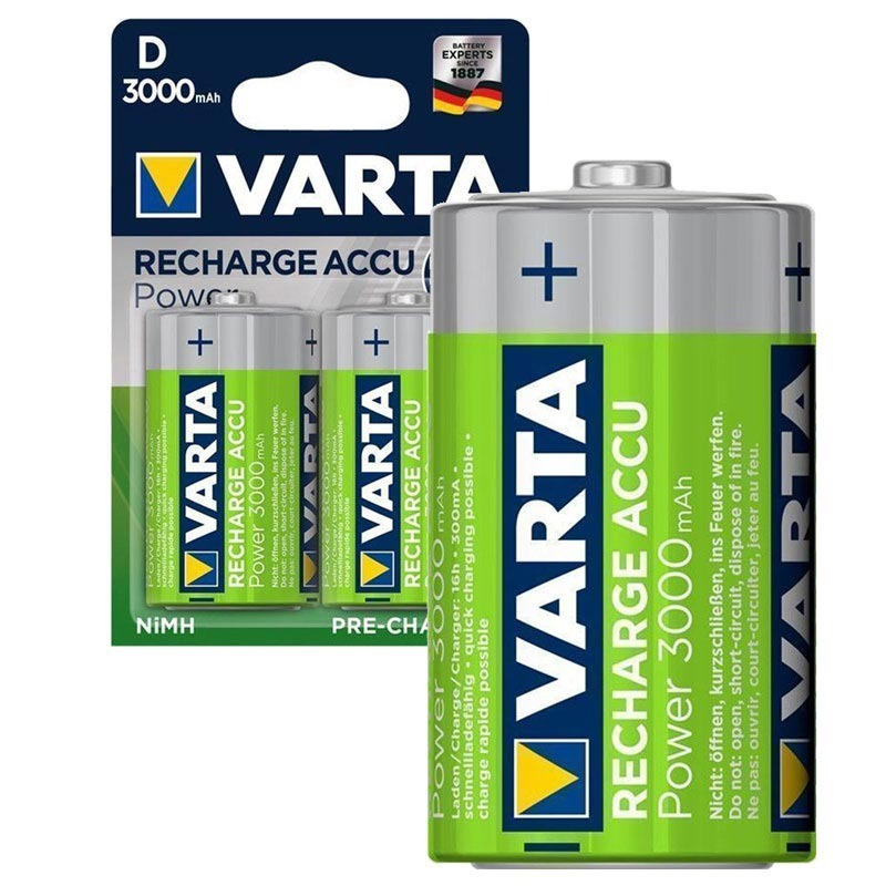 [PMPH.625] BATTERIJ (D) HERLAADBAAR 3000MAH /2