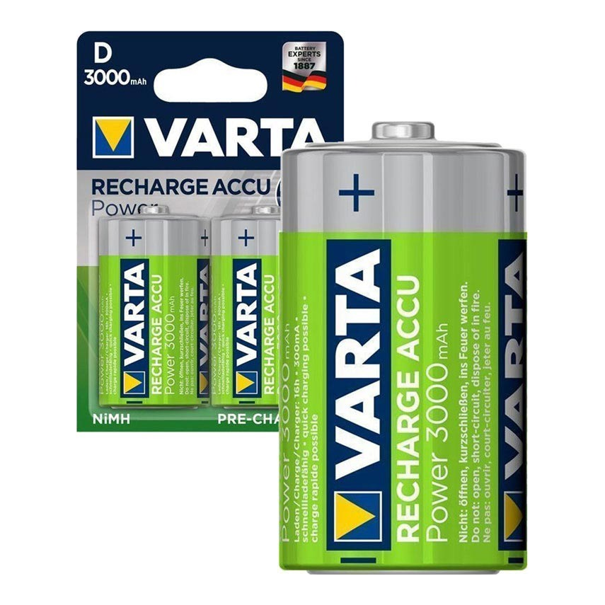 PILES (D) RECHARGABLE 2500MAH /2
