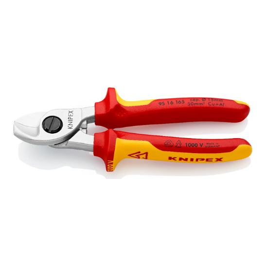PINCE COUPANTE CABLE VDE KNIPEX 165MM