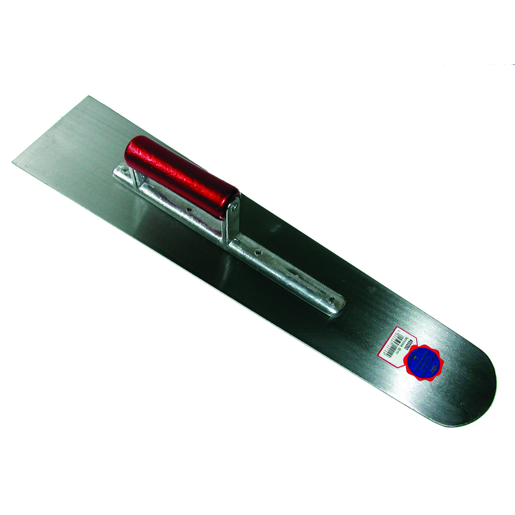 [PMPLCH.450] PLÂTRESSE À CHAPE 500 X 115/80 X 1,1 MM BOUT ARRONDI - ACIER