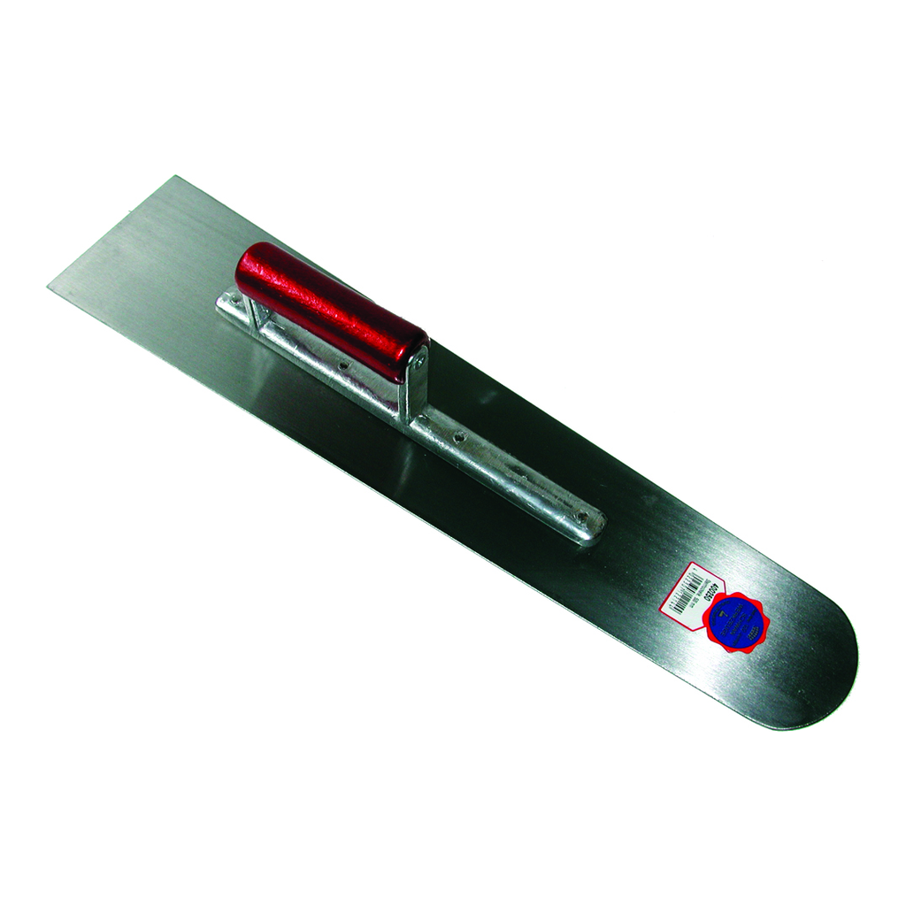 [PMPLCH.450] PLÂTRESSE À CHAPE 500 X 115/80 X 1,1 MM BOUT ARRONDI - ACIER
