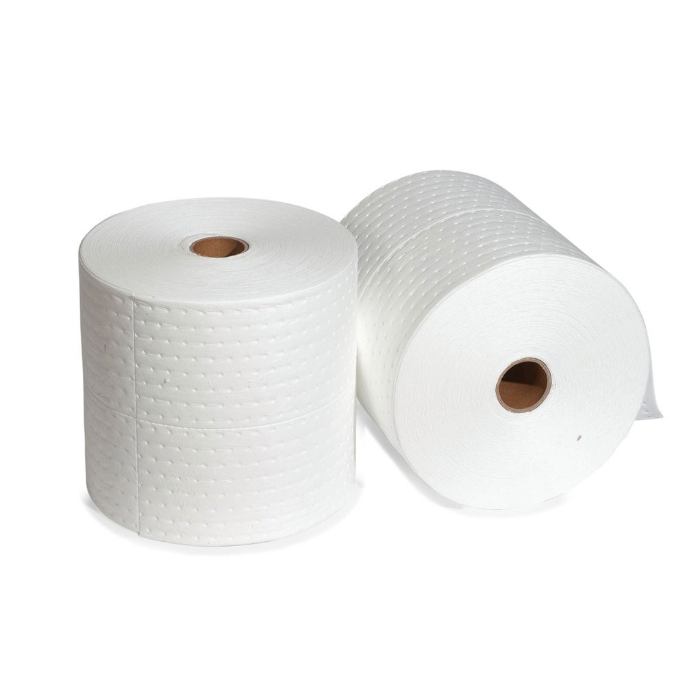 ROULEAU D'ABSORPTION HUILE ET EAU 46X38 2 ROULEAUX