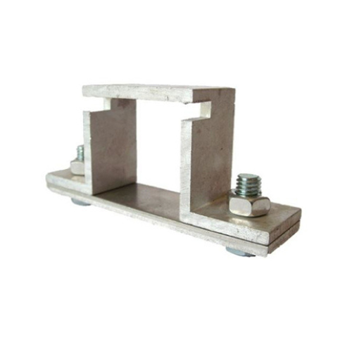 [PMSIG.325] SUPPORT T2000 40X40MM AVEC ENCOCHES ALU