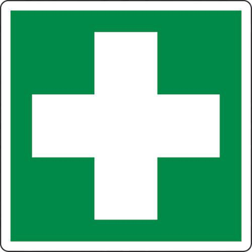 [PMSIG.520] PICTOGRAM EHBO PVC 100X100MM