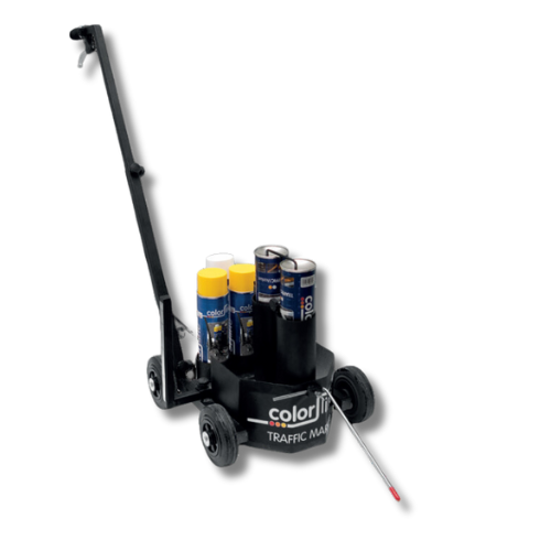 [PMSP.400] CHARIOT MARQUAGE DE SOL 4 ROUES LIGNES 5-12CM 600ML 1/12