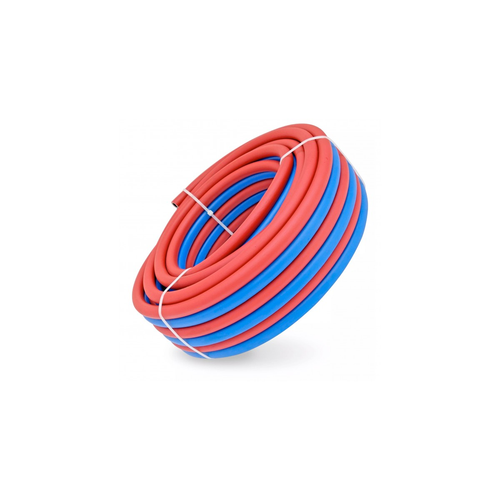 TUYAU ROUGE ACETYLENE - OXYGENE- 8MM-1M