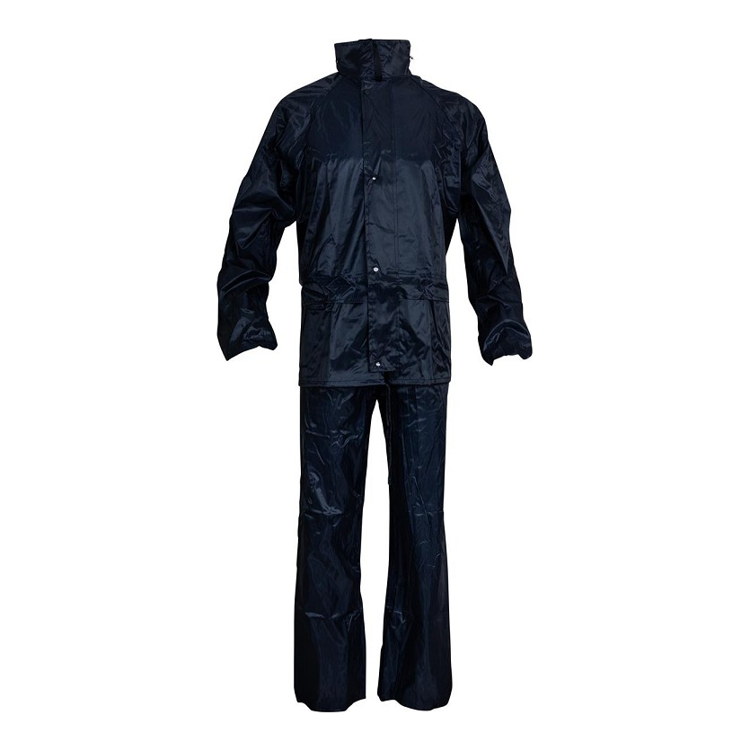 [PMVET.56] REGENKLEDING XL MARINEBLAUW POLYESTER