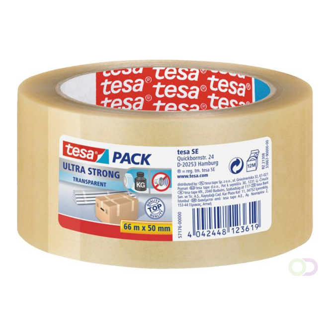 [TE4280050TR0066] TESAPACK 50MM X 66 M TRANSPARANT