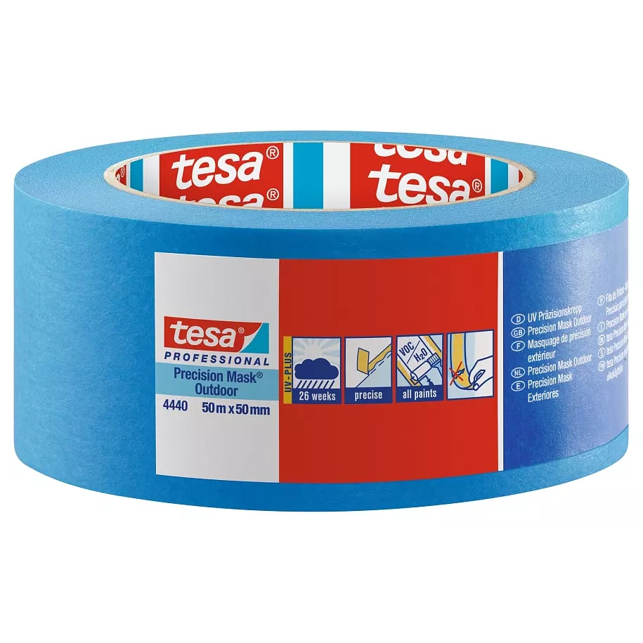 TESAKREPP 50MM X 50M BLAUW  1/18
