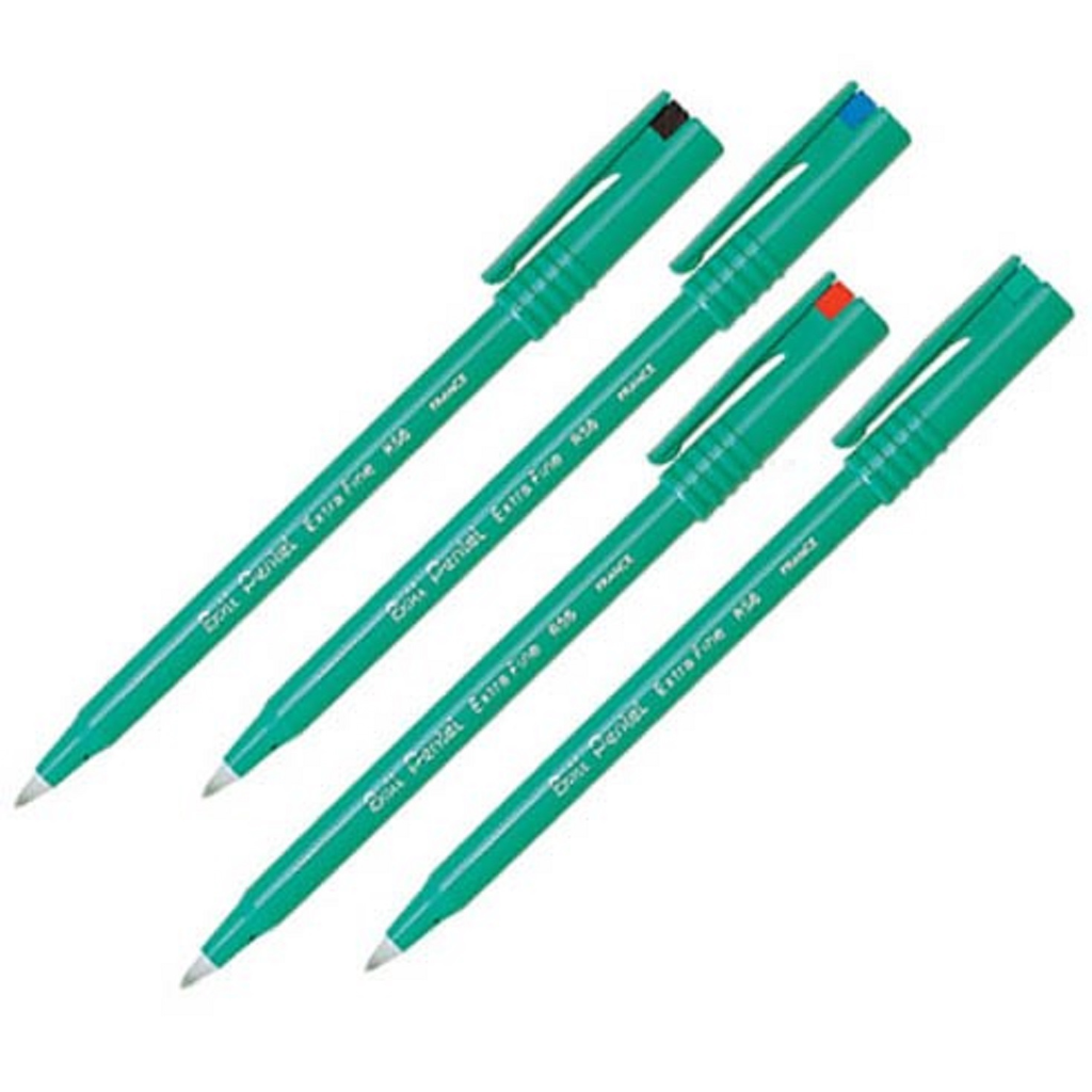 MARKER ROL.PENTEL R56 ZWART*12