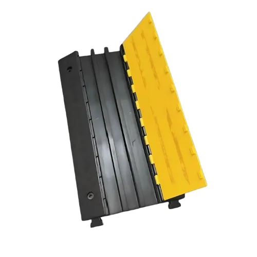 PASSE-CÂBLE 3 CANAUX 15 TONNES NOIR/JAUNE