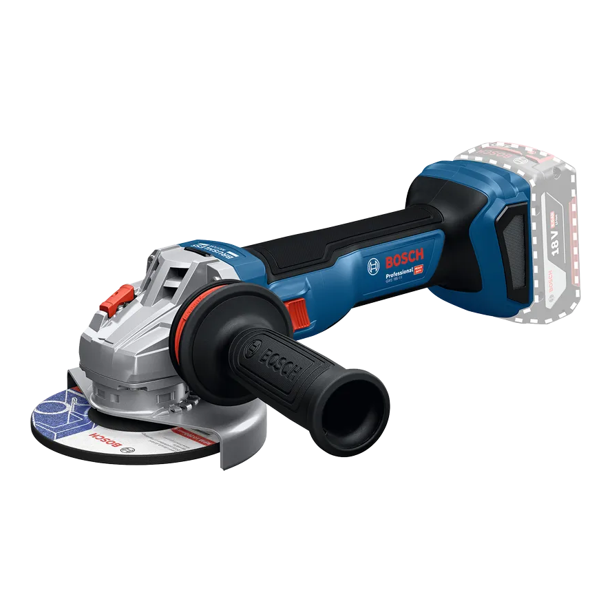 MEULEUSE ANGULAIRE SANS FIL SANS BATTERIE & CHARGEUR GWS 18V-11