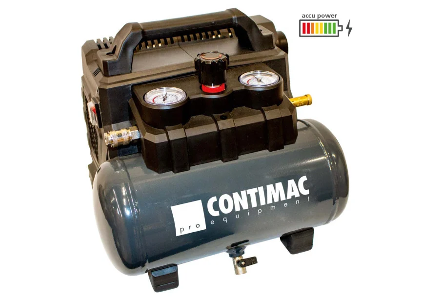 COMPRESSOR COMPACT SILENT 18 V ZONDER BATTERIJ & LADER