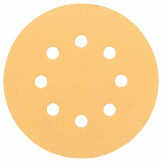 DISQUE ABRASIF VELCRO 8 TROUS