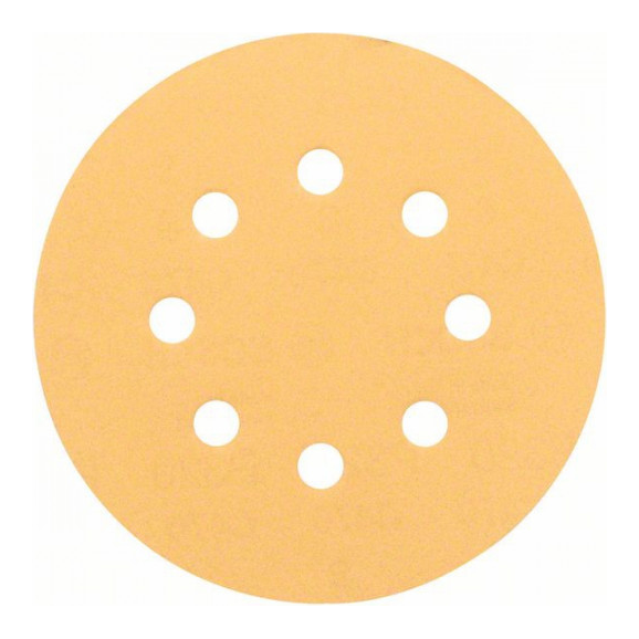 DISQUE ABRASIF VELCRO 8 TROUS