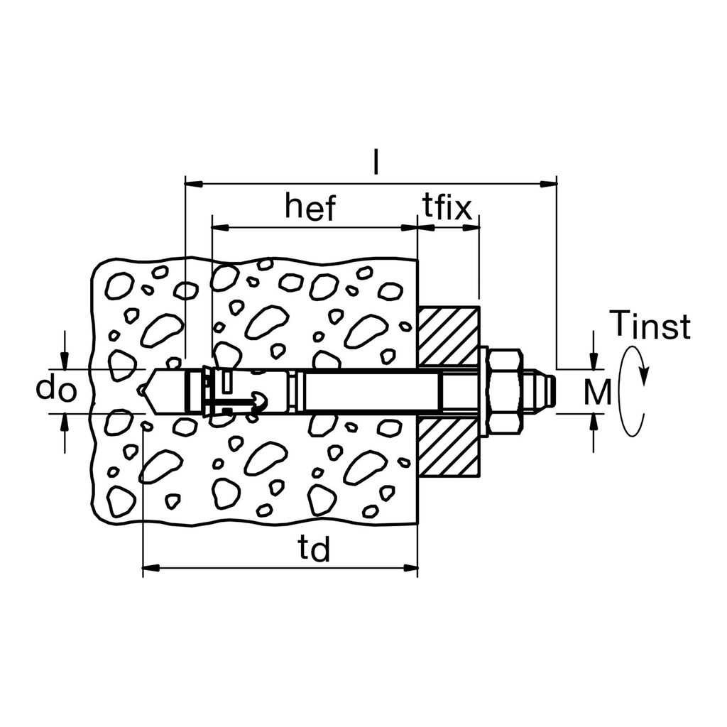 DOORSTEEKANKER FAZ II