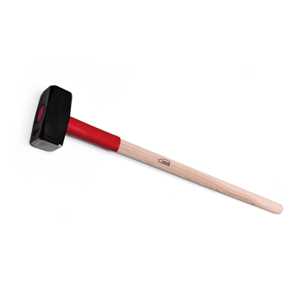 MASSE AVEC MANCHE EN BOIS ET MANCHON DE PROTECTION