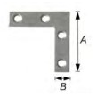 EQUERRE PLATE DE CHASSIS