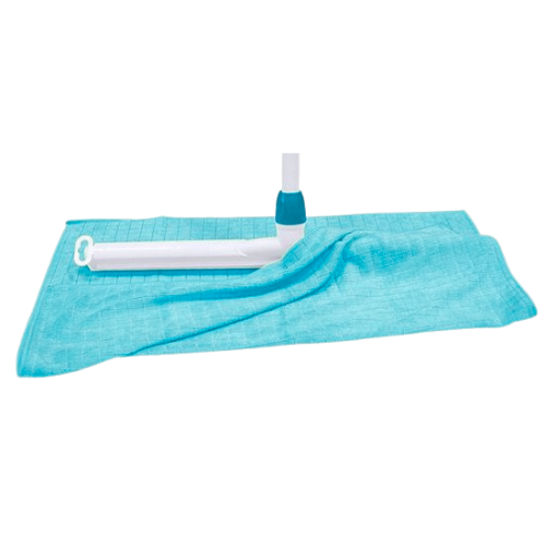 [PMRAC.62] TORCHON MICRO FIBRE CARREAU 55X65CM (BLEU)