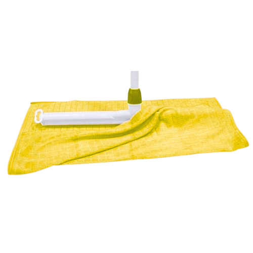 [PMRAC.61] TORCHON MICRO FIBRE CARREAU 55X65CM (JAUNE)