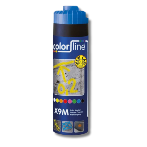 SPRAY DE MARQUAGE X9M 500ML 1/12
