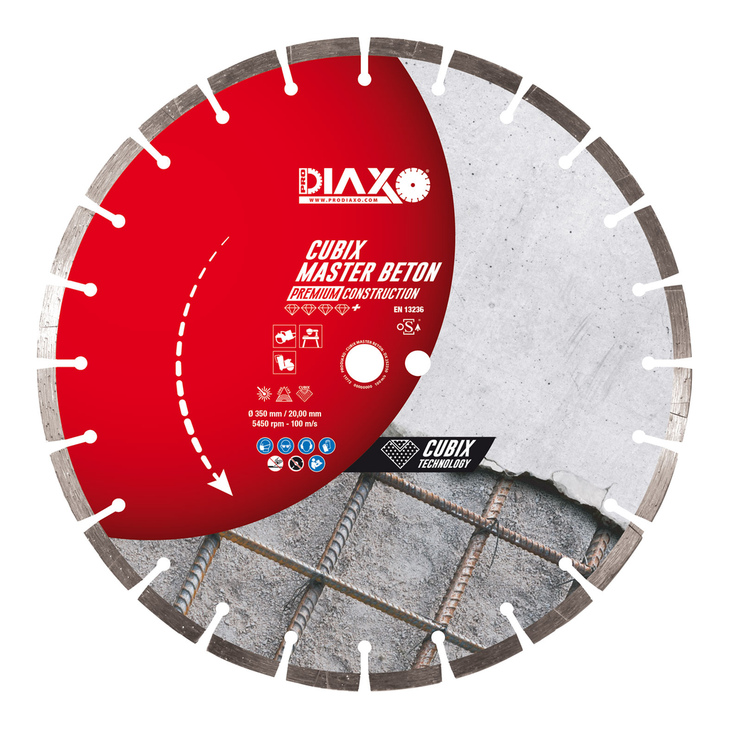 LAME DIAMANT CUBIX MASTER BETON