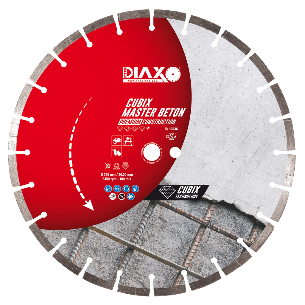 LAME DIAMANT CUBIX MASTER BETON
