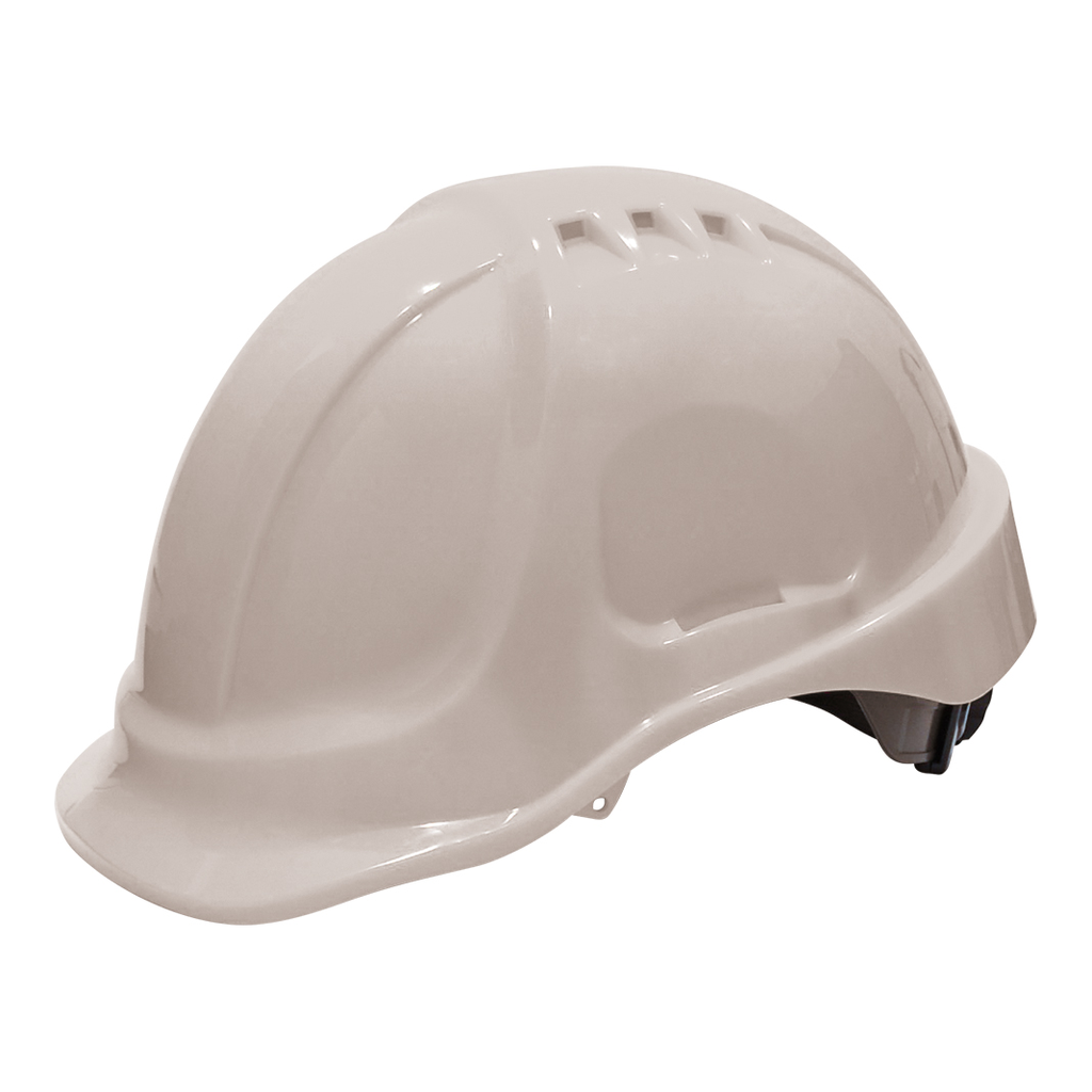 CASQUE DE SECURITE AVEC SERRAGE CREMAILLIERE AJUSTABLE TURN LOCK