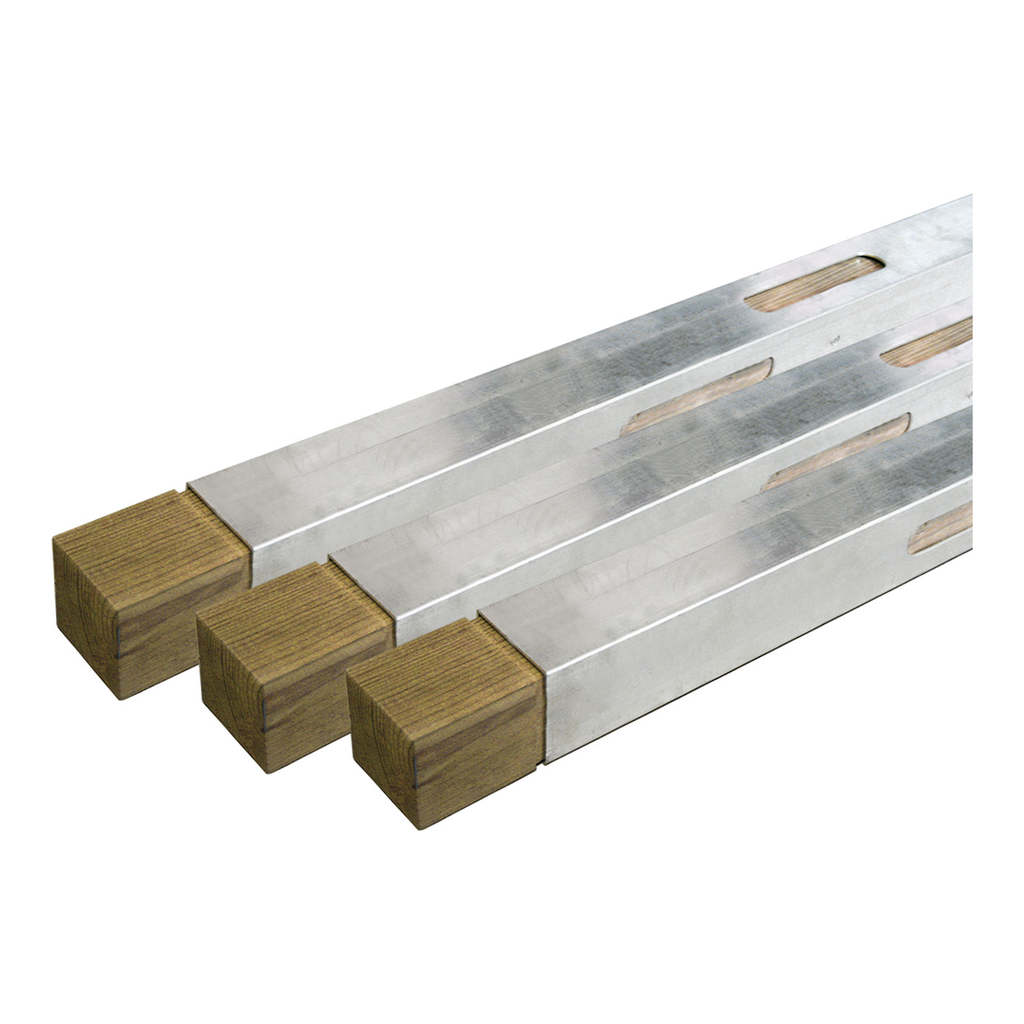 REGLE DE MACON AVEC BOIS  65X65MM 1,8MM