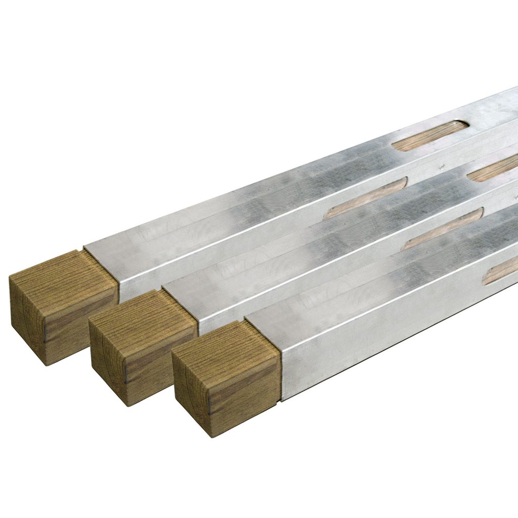 REGLE DE MACON AVEC BOIS  65X65MM 1,8MM