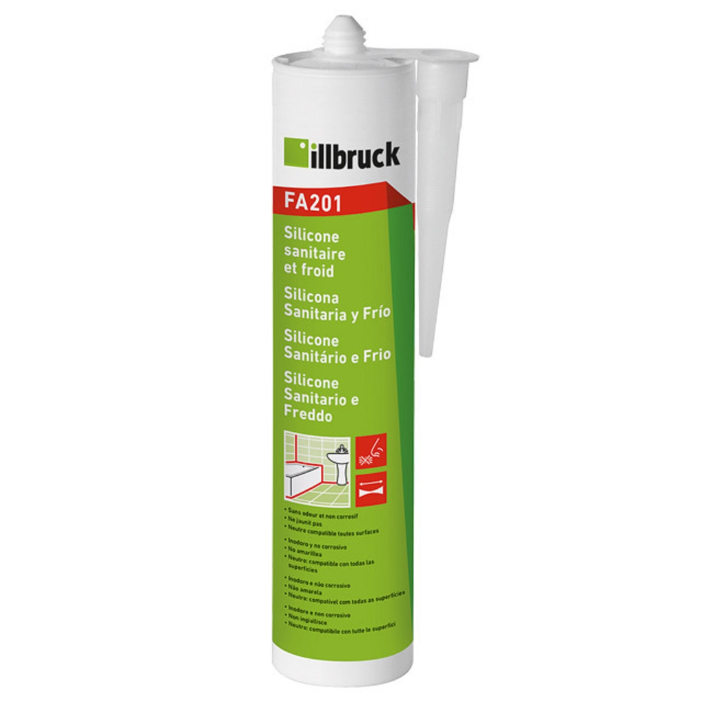 SILICONE NO ANTI-FONGICIDE FA201 -GUN-310ML 1/12