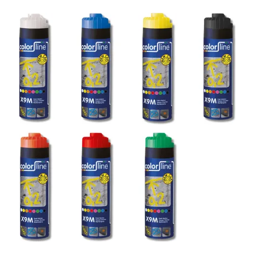 SPRAY DE MARQUAGE X9M 500ML 1/12